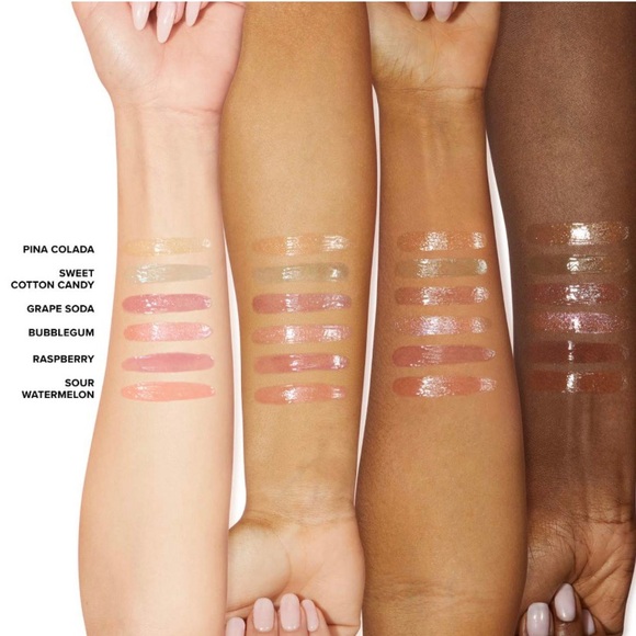 TOO FACED Kissing Jelly Gloss Juicy Lip Oil in ‘BUBBLEGUM’ - .15 oz NIB - Picture 6 of 7